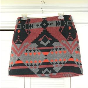 Adorable winter skirt with fun print